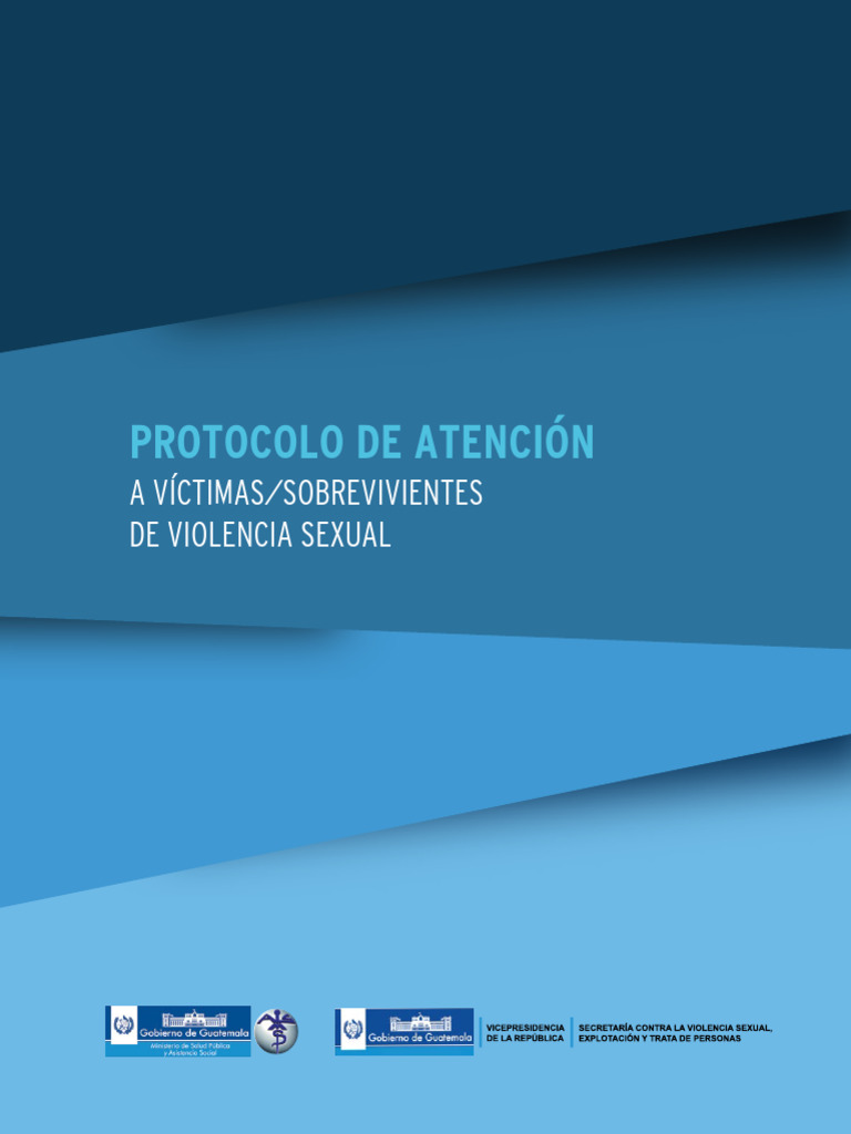 Protocolo de Atención a Víctimas de Violencia Sexual | PDF | Violencia ...
