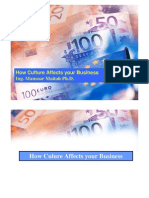 How Culture Affects Your Business