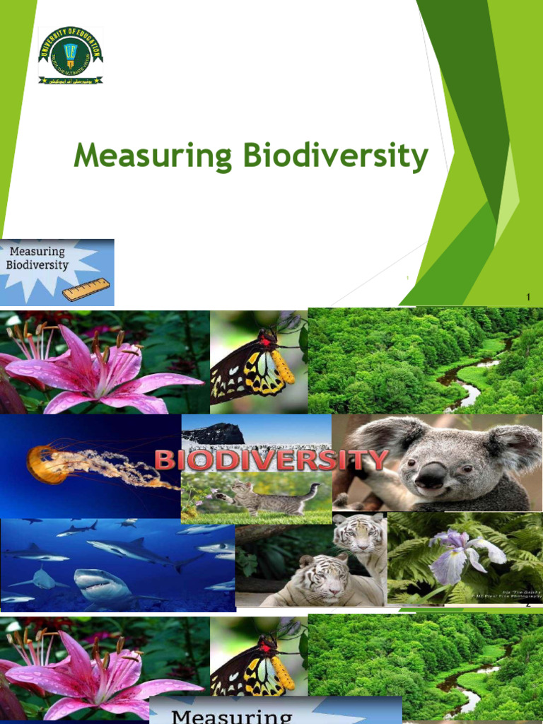 5th Lecture PDF... Biodiversity & Conservation | PDF | Biodiversity ...