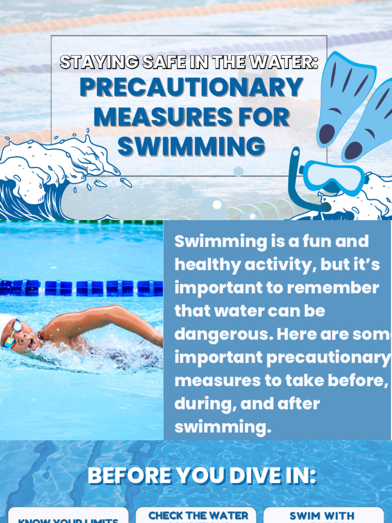 Water Safety Precautions for Swimmers | PDF | Swimming | Water
