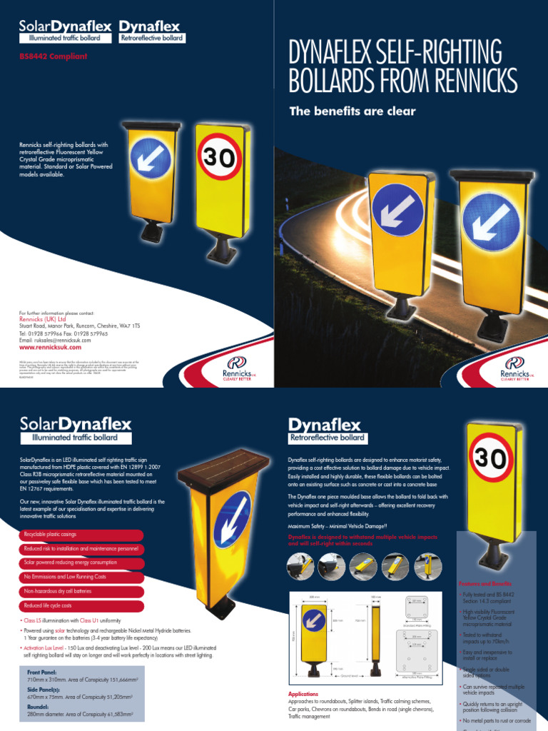 Rennicks Dynaflex Leaflet Low1 | PDF | Lighting