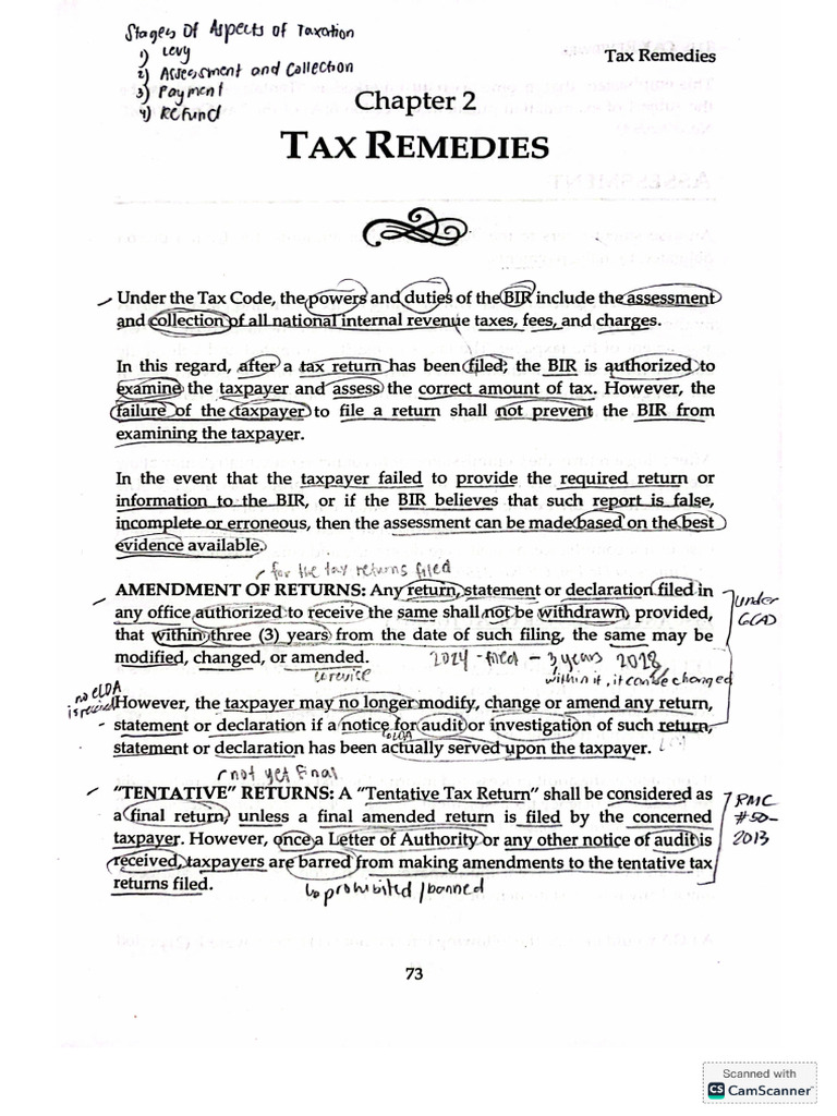 Tax 2 | PDF