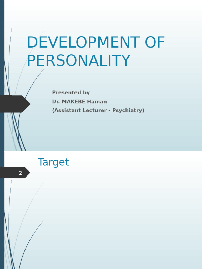 5.. Stages of Personality Devt | PDF | Oedipus Complex | Psychology