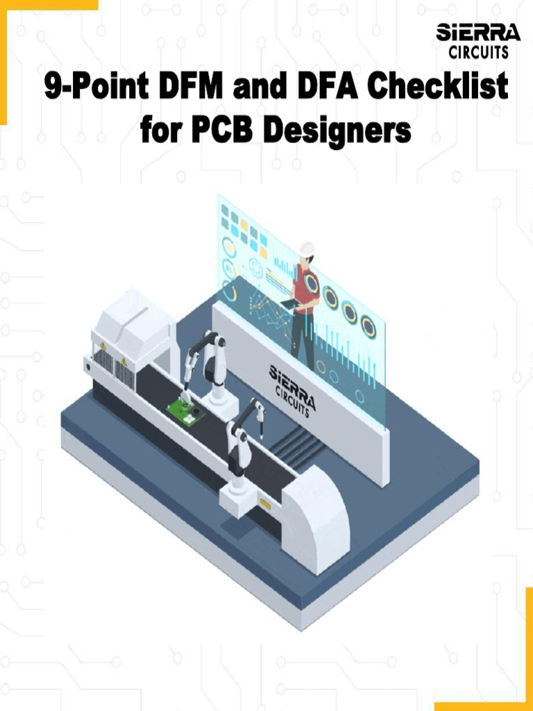9-Point DFM and DFA Checklist For PCB Designers Jun 23 PDF | PDF