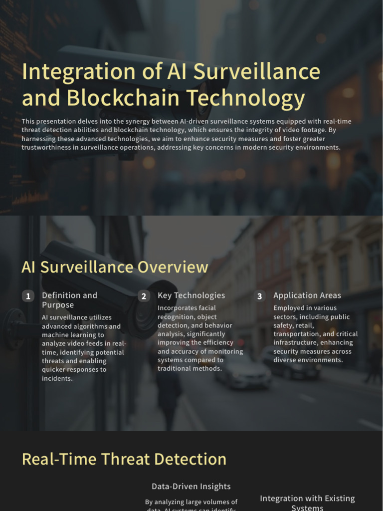 Integration of AI Surveillanc | PDF | Computer Security | Security