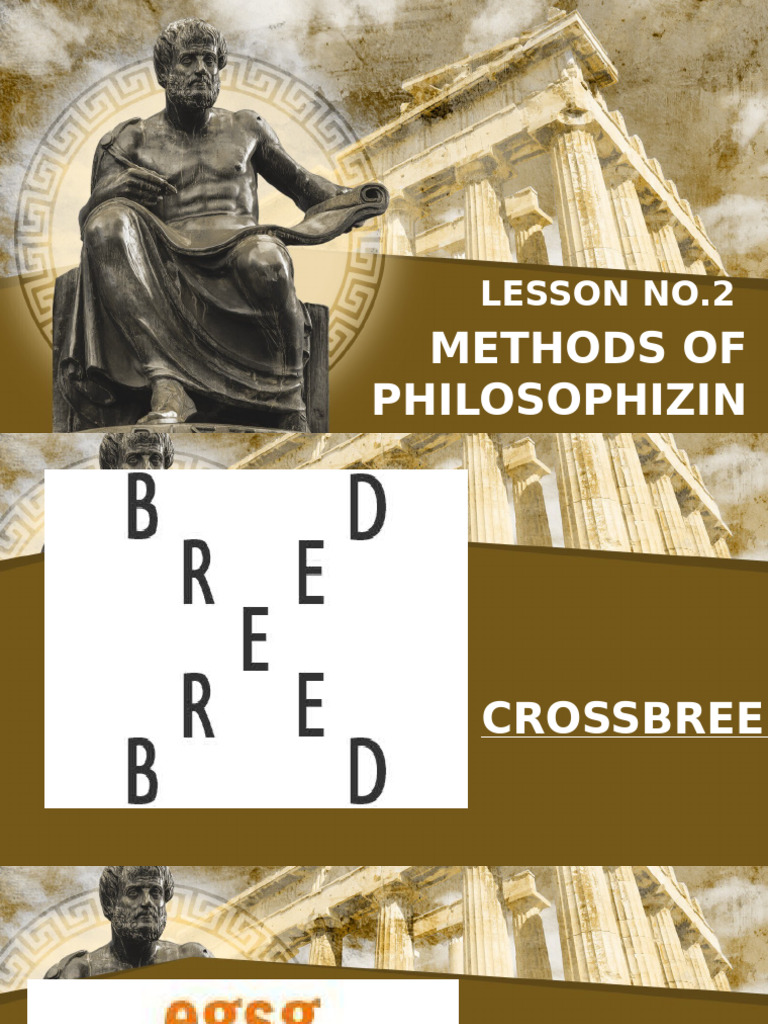 Lesson 2 Methods of Philosophizing 2 | PDF | Reason | Deductive Reasoning