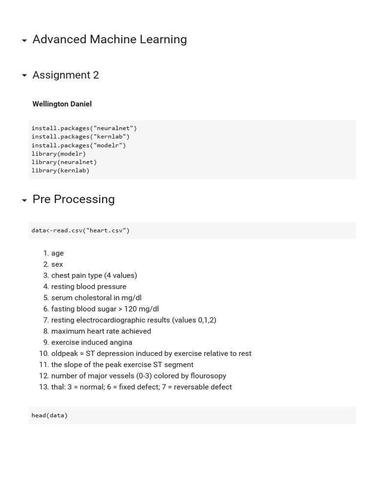 AML Assignment 2 | PDF