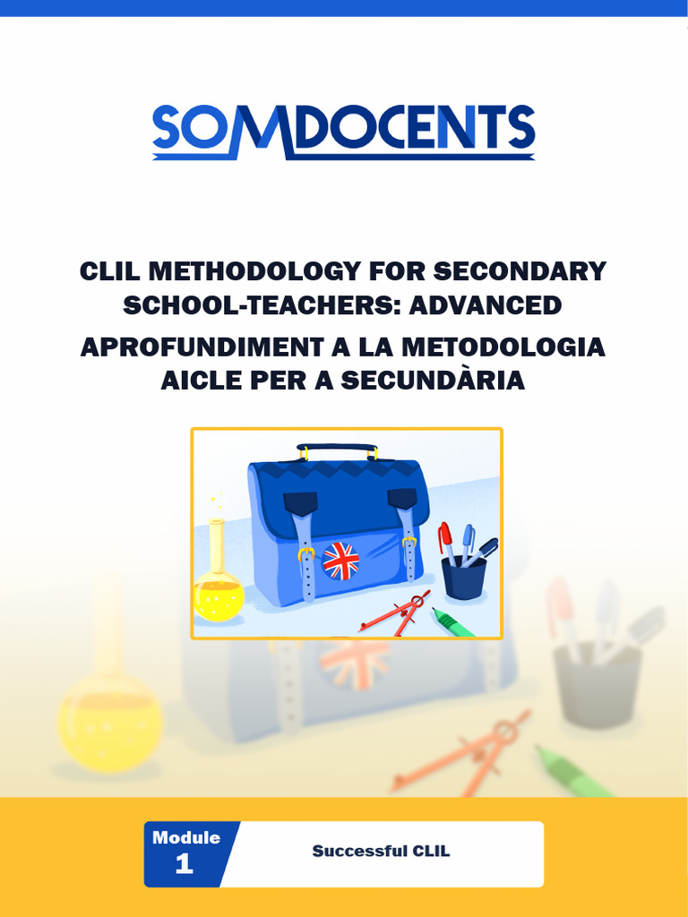 Aprofundiment Metodologia AICLE Secundaria Modul1 | PDF | Learning ...