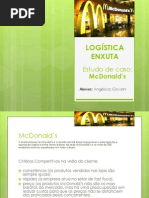 Estrategias Do Mcdonalds Logisttica Enxuta
