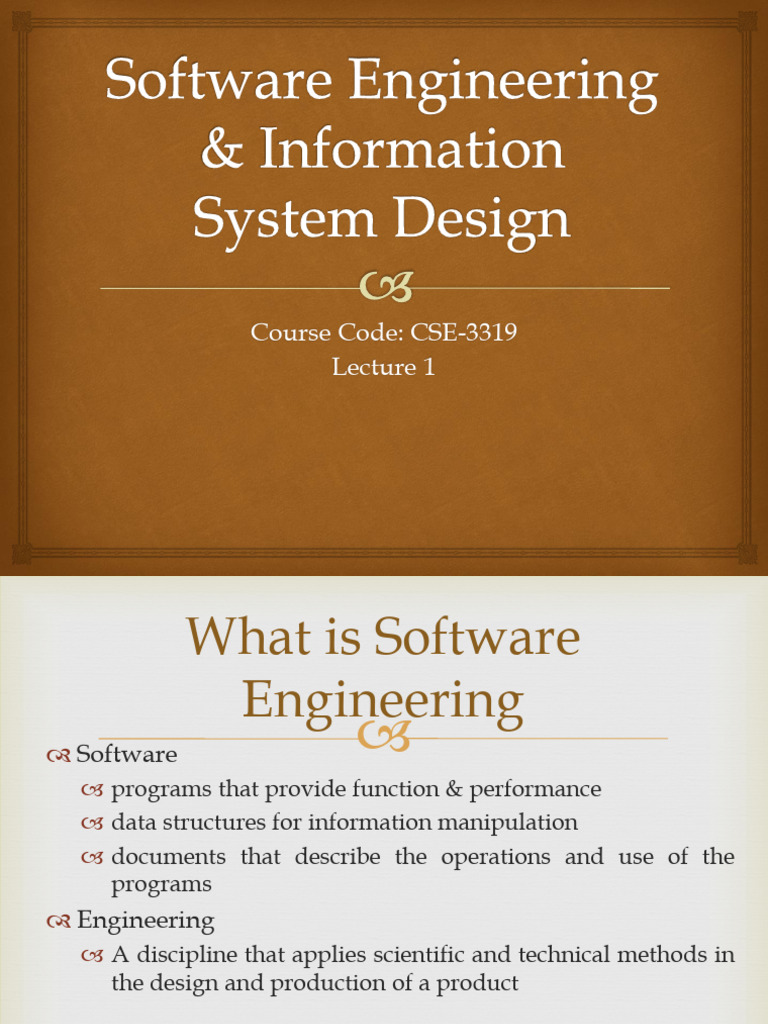 Software Engineering Course Overview | PDF | Software | Engineering