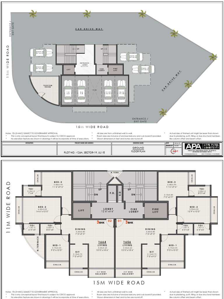 Ulwe Sector 19 Plot Layout Plan | PDF | Civil Engineering