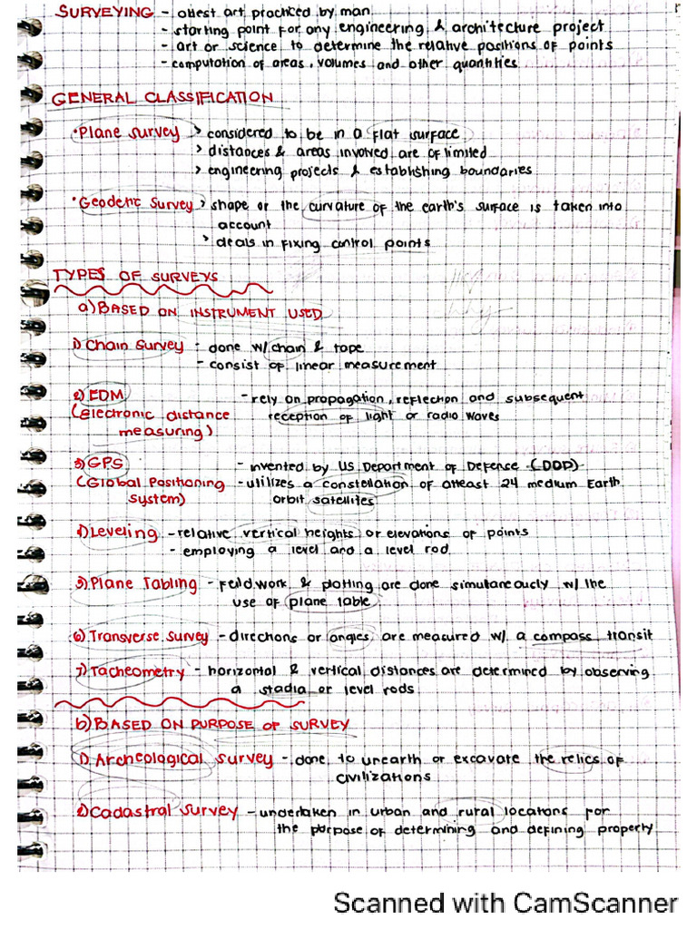 Prelims Surveying | PDF
