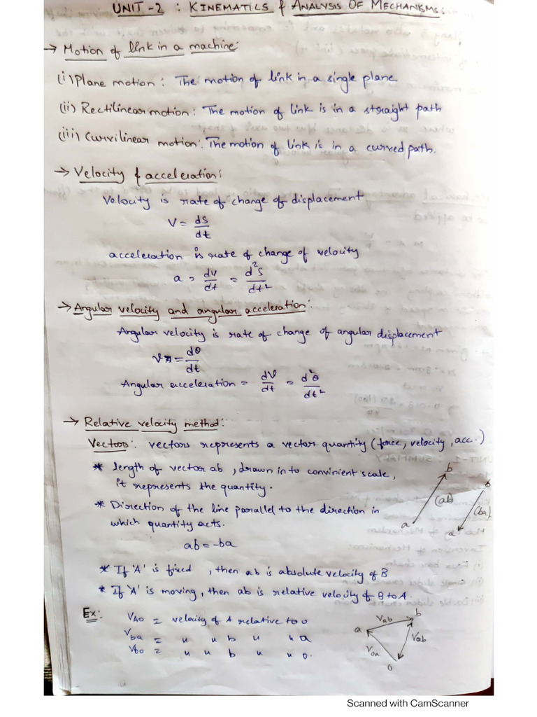 Kom Unit 2 Written Notes | PDF