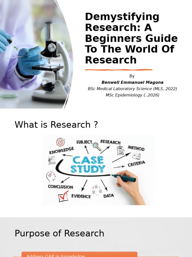 Beginner's Guide to Research Basics | PDF | Epidemiology | Cholera
