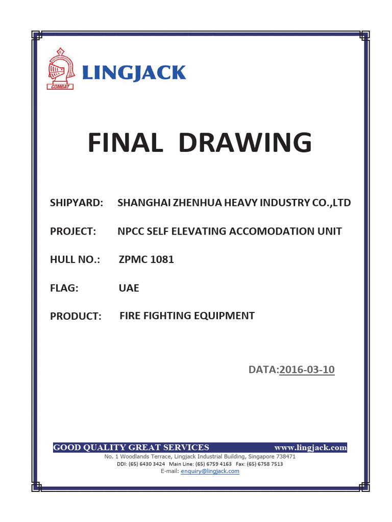 Firefighter Equipment Drawings and Specs | PDF