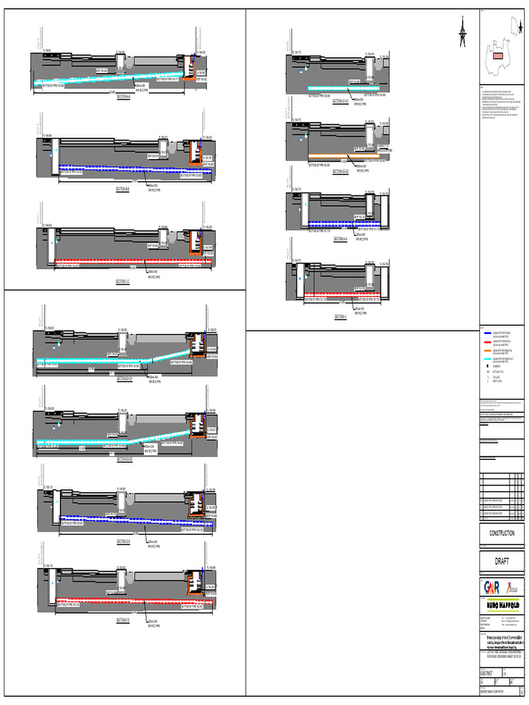 Utility Crossing Construction Drawing | PDF