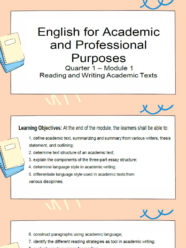 Understanding Academic Text Structures | PDF | Thesis | Essays