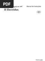 Manual - Forno Electrolux OG6MX