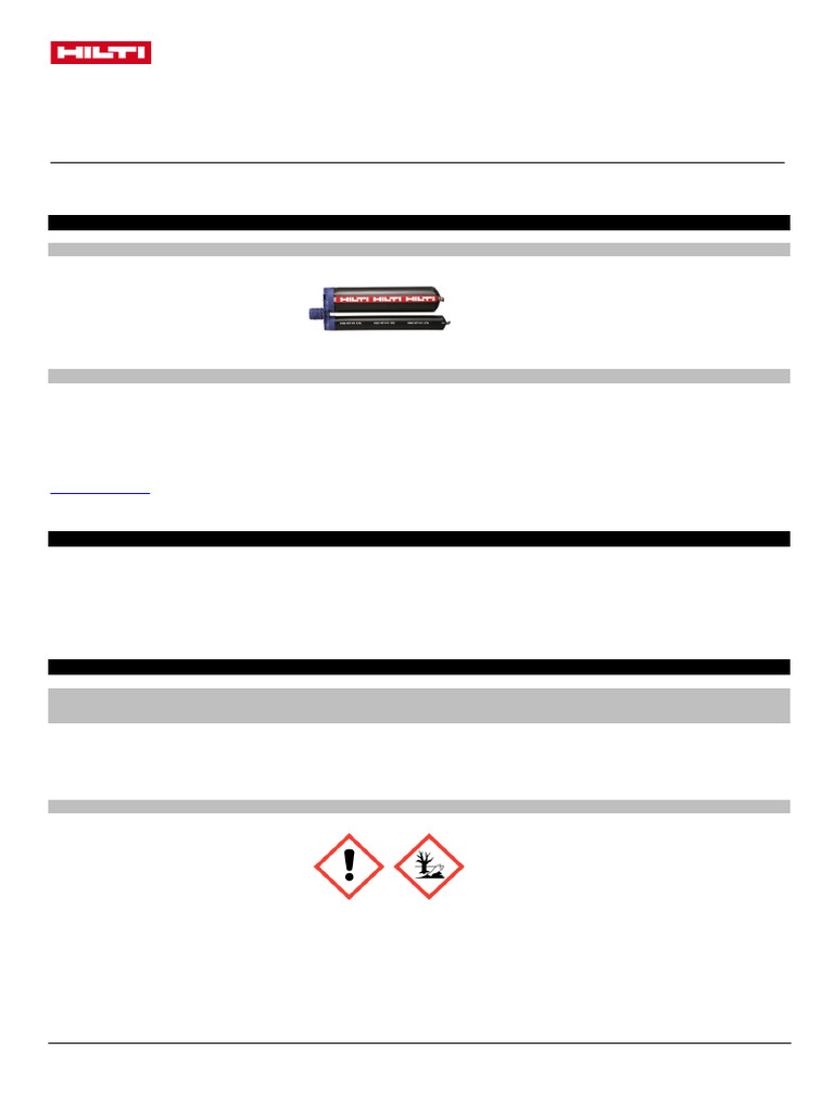 HIT-HY 170 Safety Data Sheet | PDF | Toxicity | Firefighting