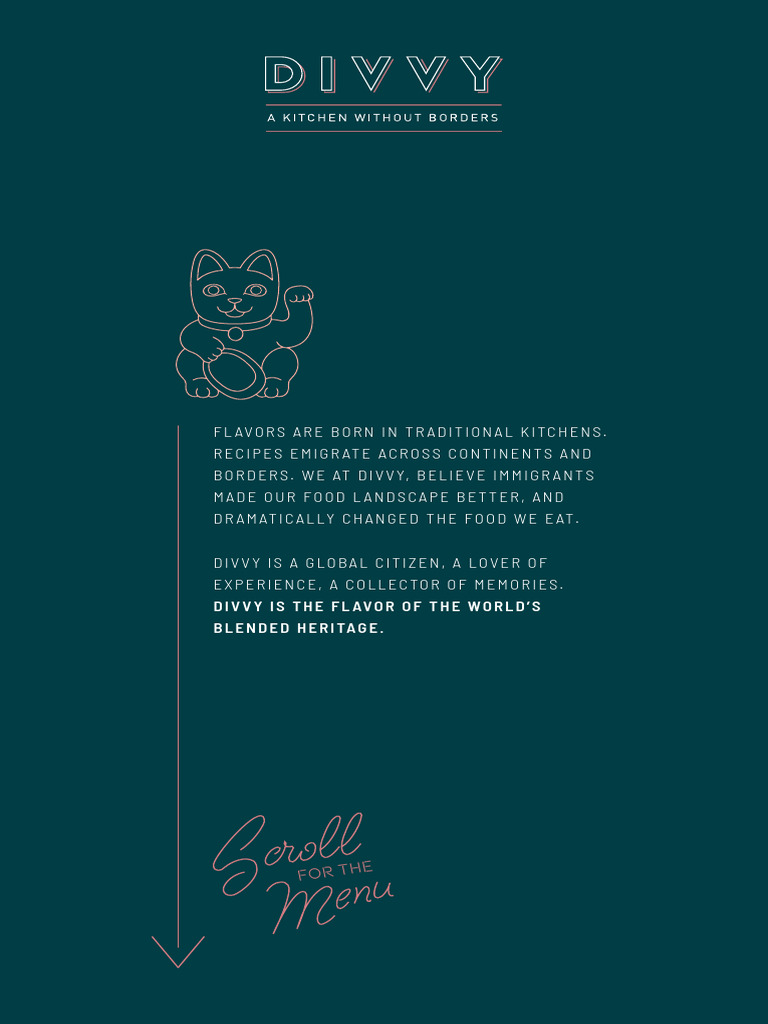 Divvy Restaurant Menu Overview | PDF | Hamburgers | Sauce