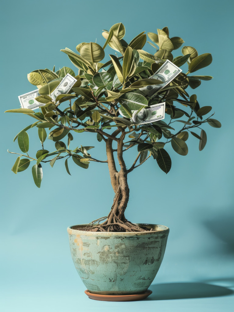 3d Rendering Money Tree | PDF