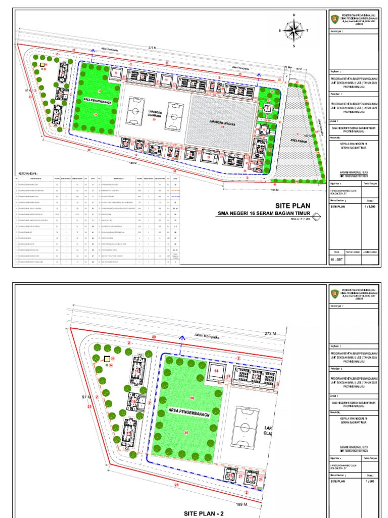Site Plan Sman | PDF