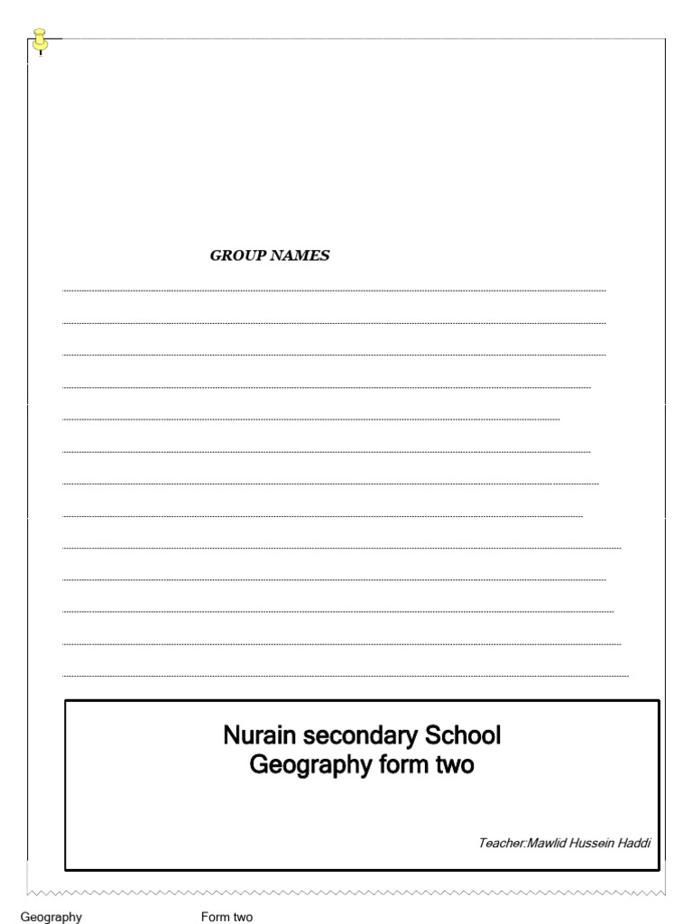 Form Two Geography Assignment: Biosphere | PDF | Food Web | Foods