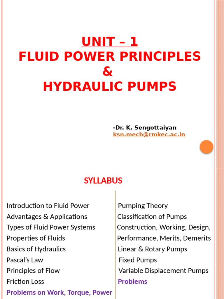Fluid Power Principles Overview | PDF | Viscosity | Liquids
