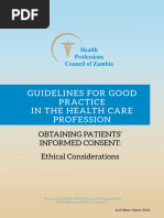 HPCSA Guidelines on Confidentiality | PDF | Informed Consent | Health Care
