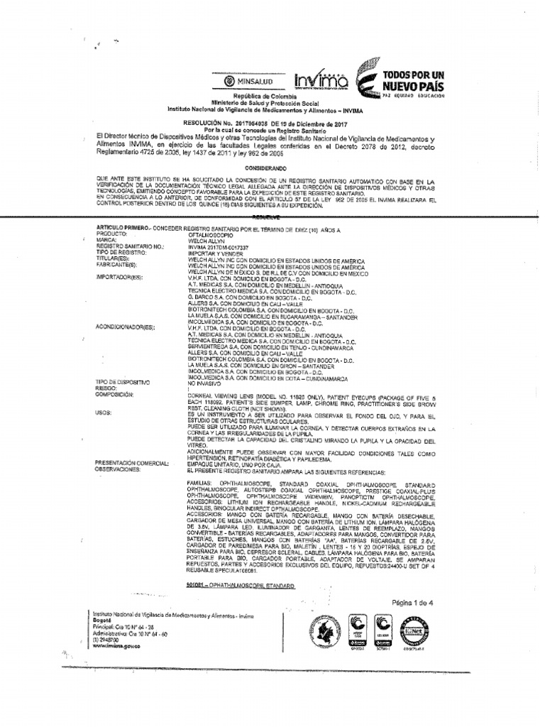 INVIMA | PDF