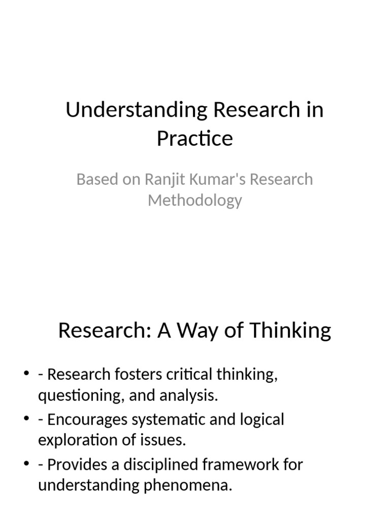 Research Methodology in Practice | PDF | Methodology | Empiricism