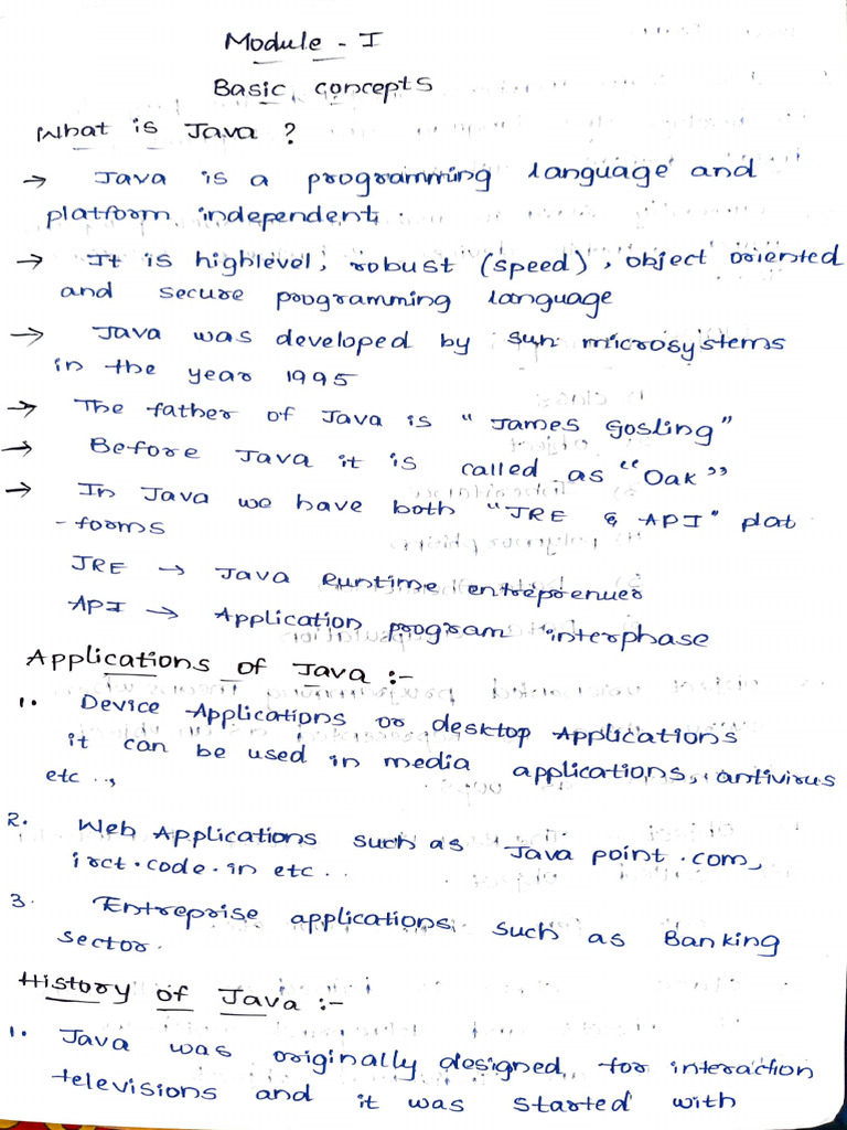 Module 1 | PDF
