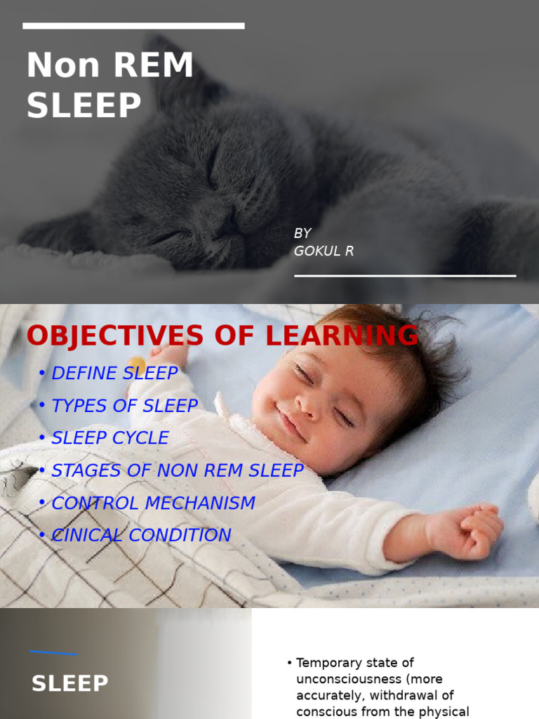 Four Stages of Non-REM Sleep | PDF | Sleep | Rapid Eye Movement Sleep