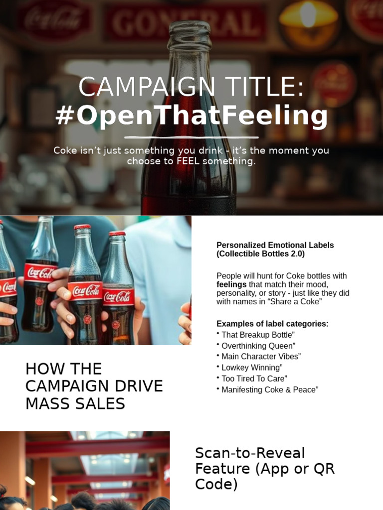 Coke's Emotional Label Campaign Strategy | PDF