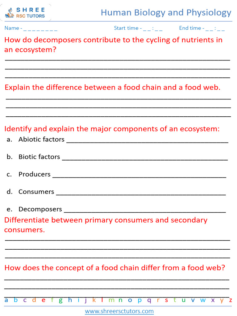Ecosystems, Populations, and Communities 1 | PDF