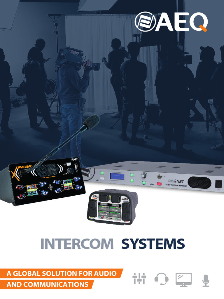 AEQ Kroma Intercom System Overview | PDF | Wi Fi | Voice Over Ip