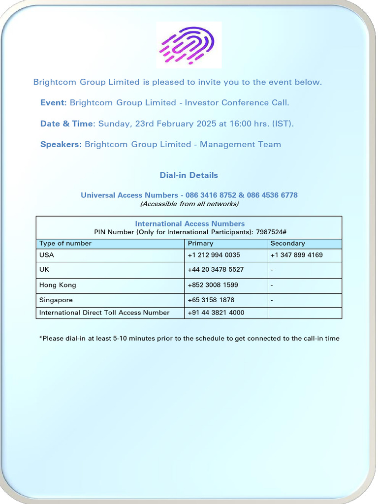 Brightcom | PDF