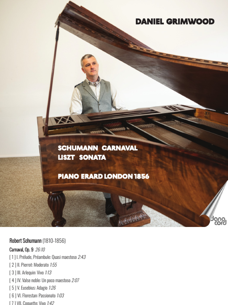 Schumann and Liszt Piano Works Analysis | PDF | Robert Schumann | Franz ...