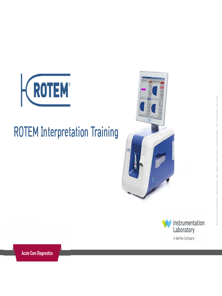 ROTEM Interpretation Training - final - 국군수도병원 | PDF