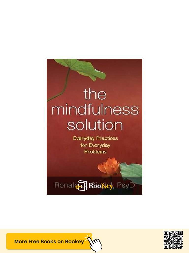 Mindfulness Solution for Everyday Life | PDF | Mindfulness | Anxiety