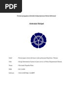 Download Abstraksi Skripsi - Sistem Informasi Sentra Pelayanan Kepolisan by Hermawan M Wijaya SN89069837 doc pdf