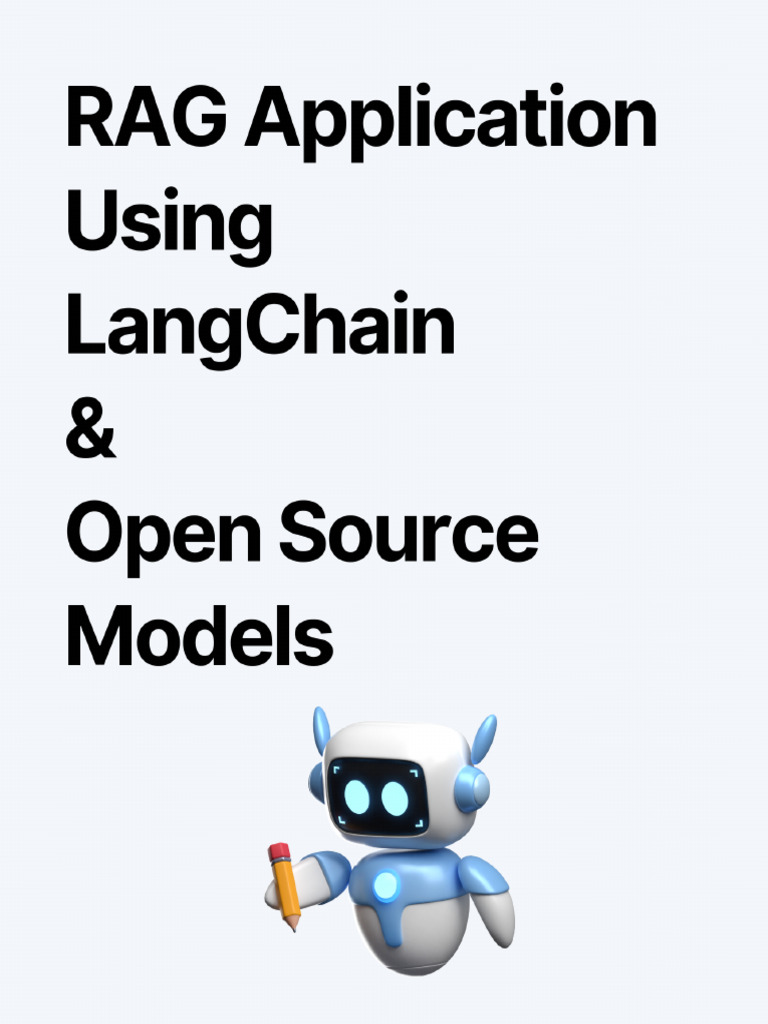 RAG Application Using Open Source Tools 1721123882 | PDF | Part Of ...