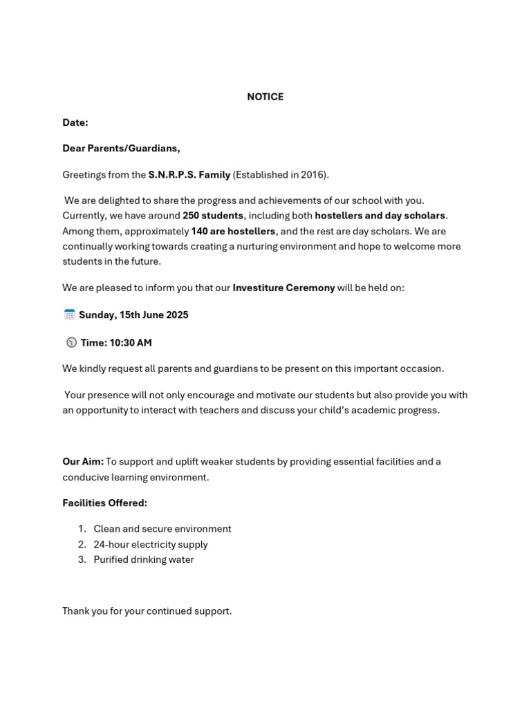 Notice | PDF