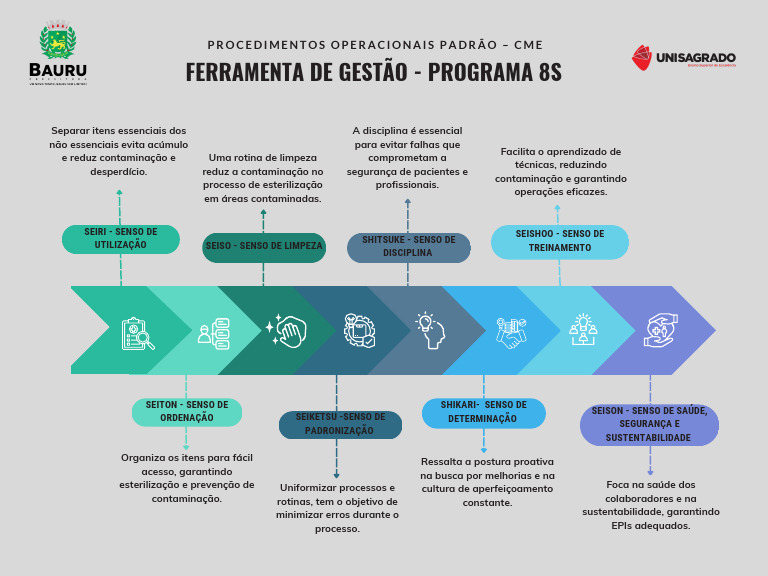 Programa 8S: Gestão e Segurança em Saúde | PDF