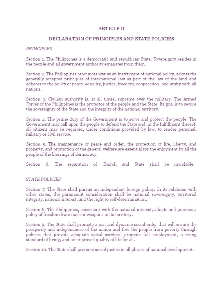 Article II | PDF