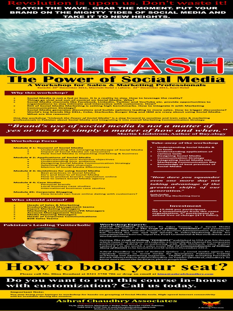 Unleash The Power of Social Media | PDF | Social Media | Popular ...