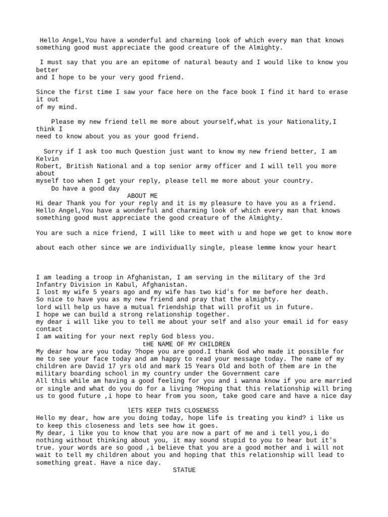 Dating Format | PDF | Love