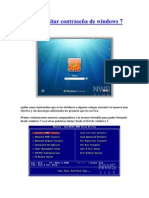 Tutorial Quitar contraseña de windows 7