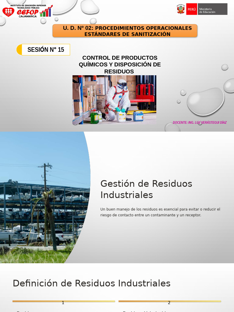 Gestión de Residuos Industriales y Químicos | PDF | Residuos | Gestión ...