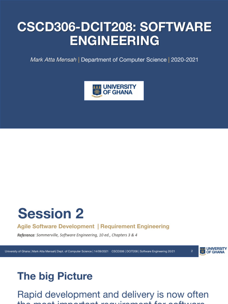 SESSION+2+ +Agile+Software+Development+ +Requirement+Engineering | PDF ...